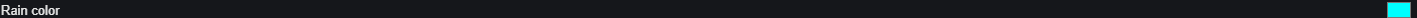 Screenshot: Rain colour picker