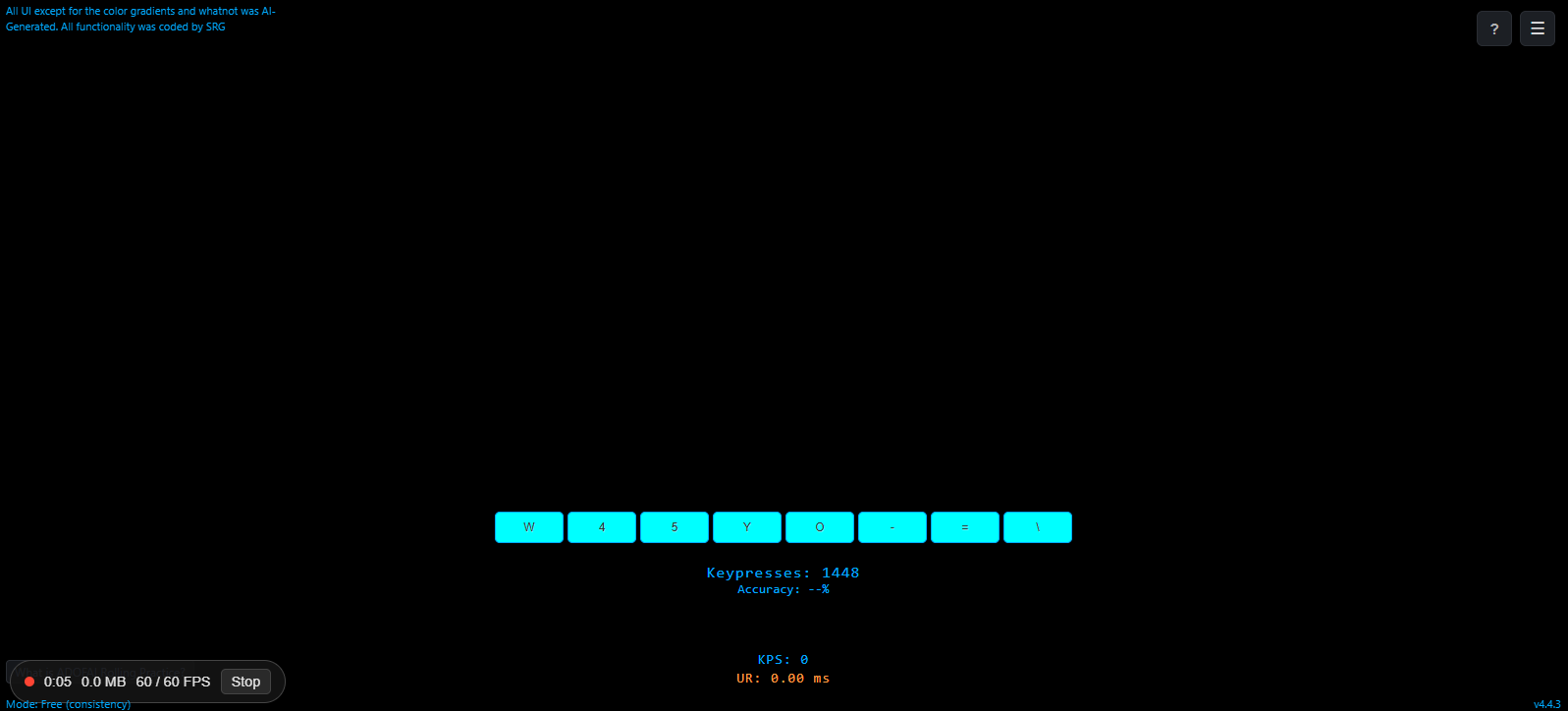 Screenshot: instant replay
